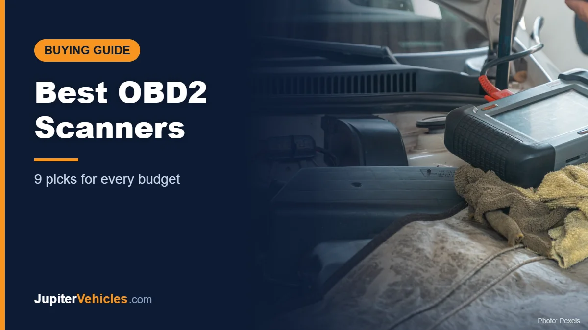 Car engine inspection using a diagnostic tool, cover for best OBD2 scanners guide